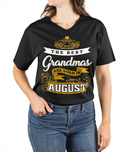 AUGUST GRANDMAS ARE THE BEST - FOR WOMEN - TLEE08 (SKU2605-238-08)