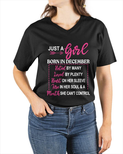 A DECEMBER GIRL – HATED BY MANY, LOVED BY PLENTY - FOR WOMEN - TLEE12 (SKU2604-06-12)