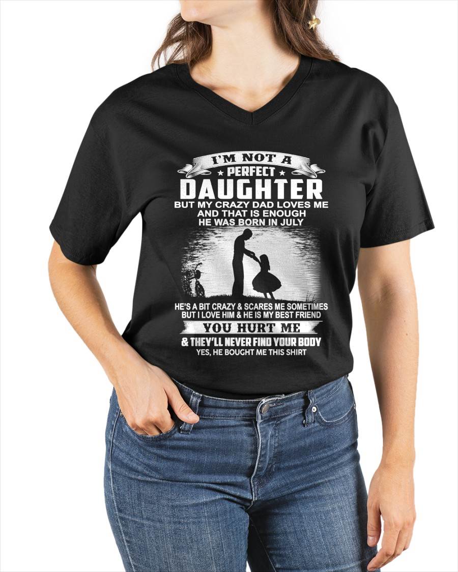DAD BORN IN JULY AND DAUGHTER BEST FRIENDS - FROM DAD - TLEE07 (SKU2605-166-07)