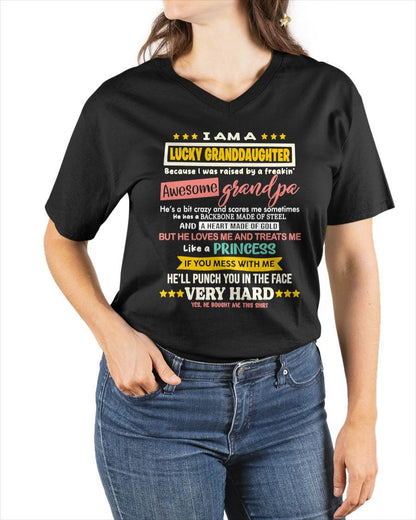 BLESSED GRANDDAUGHTER RAISED BY AN AMAZING GRANDPA - FROM GRANDPA - TLEE00 (SKU2603-273-00)