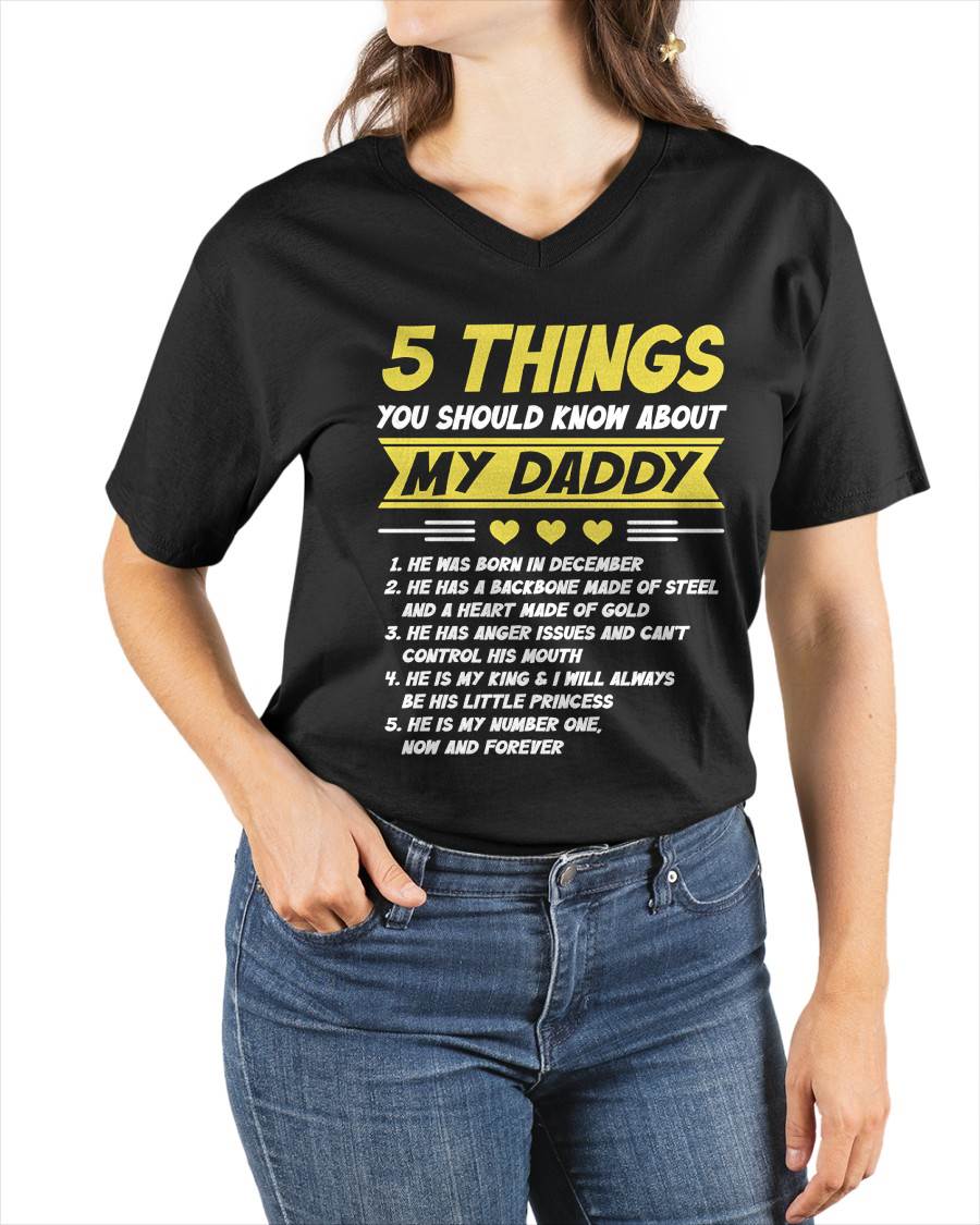 DECEMBER - 5 THINGS YOU SHOULD KNOW ABOUT MY DADDY - FROM DAD - TLEE12 (SKU2606-53-12)