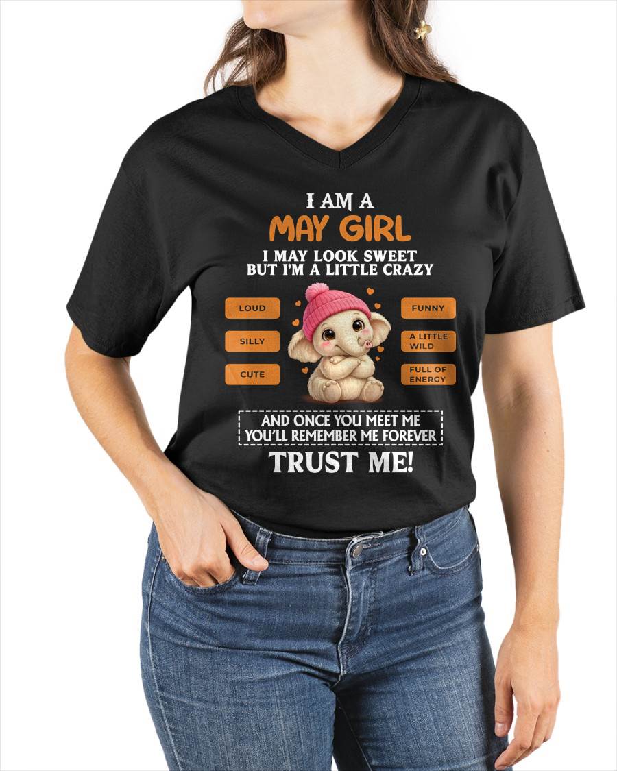 MAY GIRL - SWEET, LOUD, AND A LITTLE WILD WITH AN UNFORGETTABLE VIBE - FOR WOMEN - TLEE05 (SKU2603-202-05)