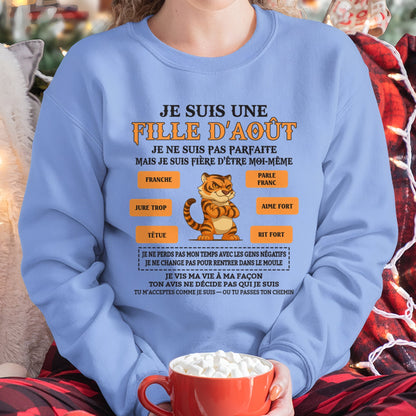 JE SUIS UNE FILLE D’AOÛT      - fma TLEE08 / fr08 (SKU26T-01240-08)