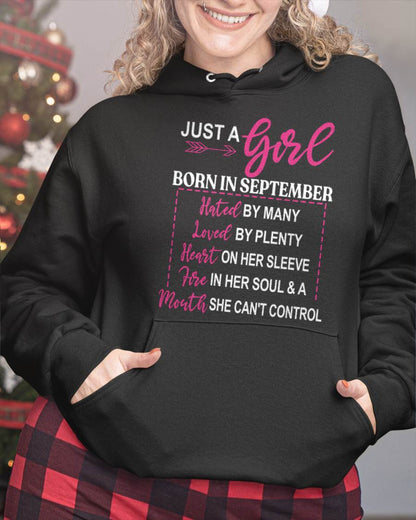 A SEPTEMBER GIRL – HATED BY MANY, LOVED BY PLENTY - FOR WOMEN - TLEE09 (SKU2604-06-09)