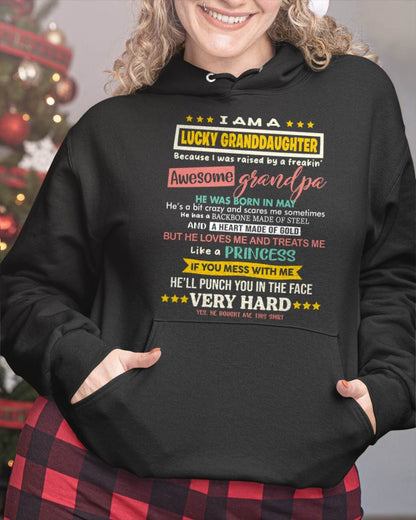 MAY GRANDPA – BLESSED GRANDDAUGHTER RAISED BY AN AMAZING GRANDPA - FROM GRANDPA - TLEE05 (SKU2603-273-05)