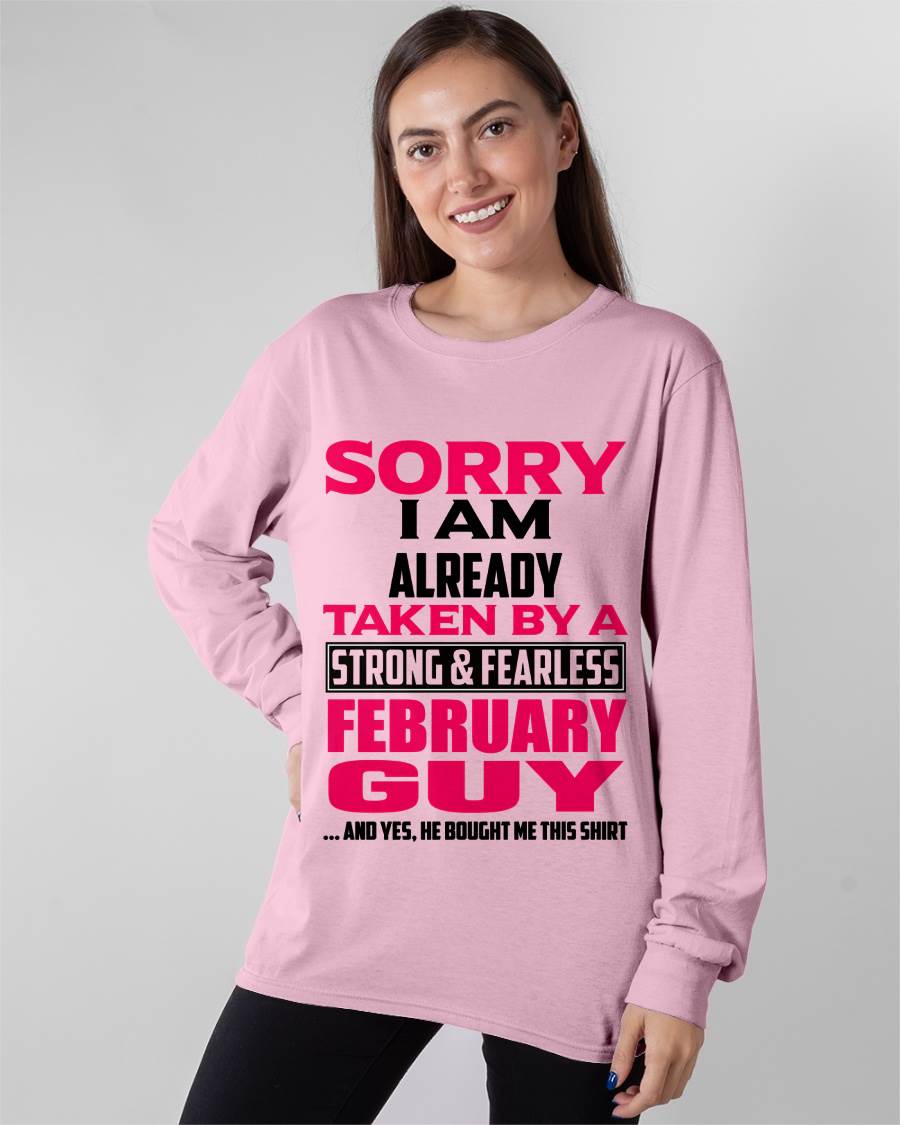 MY FEBRUARY GUY BOUGHT ME THIS SHIRT - FROM HUSBAND - TLEE02 (SKU2605-65-02)