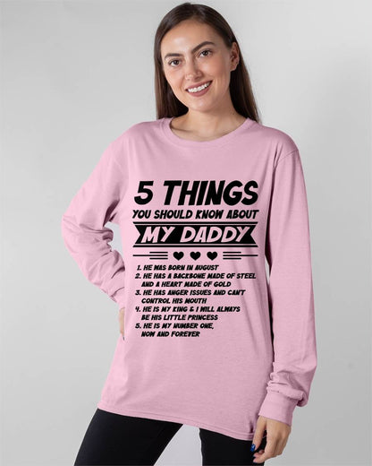 AUGUST - MY NUMBER ONE DAD - FROM DAD - TLEE08 (SKU2606-55-08)