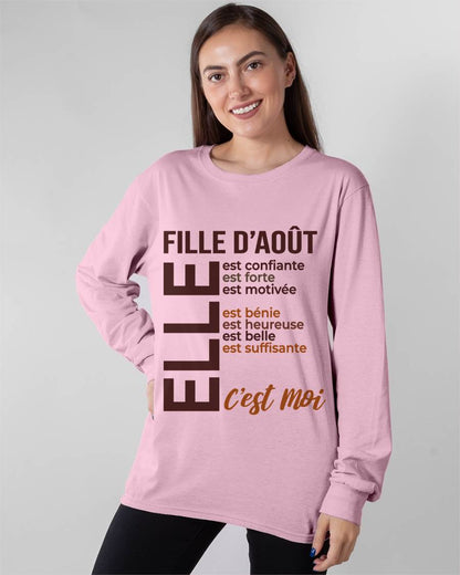 JE SUIS UNE FILLE D’AOÛT - fma TLEE08 (SKU2605-192-08)