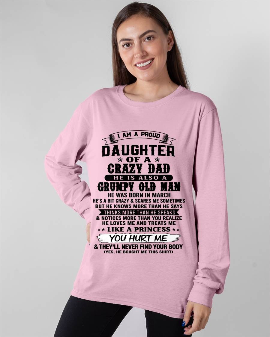 MARCH - PROUD DAUGHTER OF DAD - FROM DAD - TLEE03 (SKU2606-209-03)