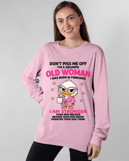FEBRUARY QUEEN WITH A GRUMPY ATTITUDE - FOR WOMEN - TLEE02 (SKU2604-220-02)