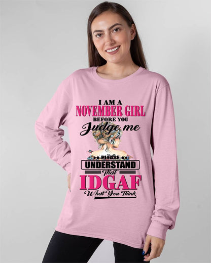 NOVEMBER GIRL ENERGY – NOT HERE TO PLEASE - FOR WOMEN - TLEE11 (SKU2604-267-11)
