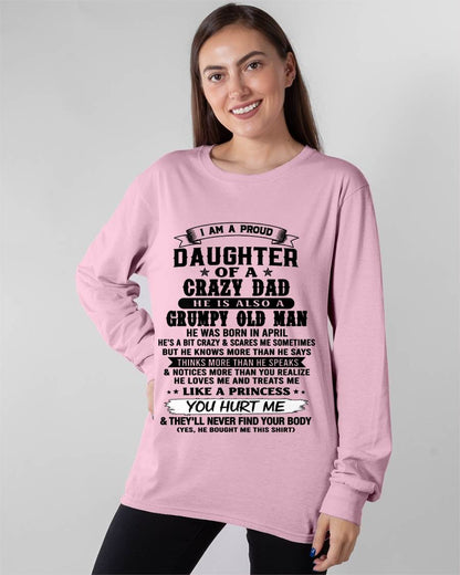 APRIL - PROUD DAUGHTER OF DAD - FROM DAD - TLEE04 (SKU2606-209-04)