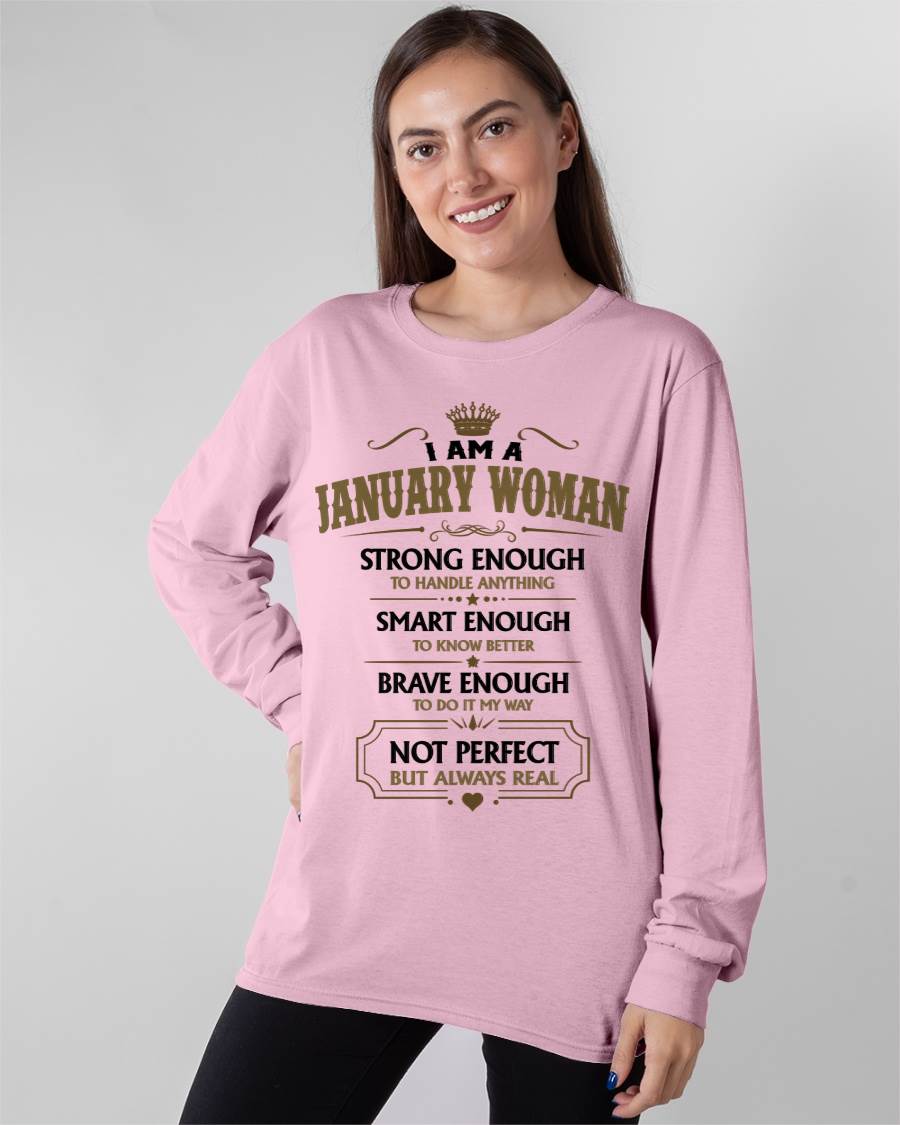 JANUARY WOMAN – BOLD STRONG REAL - FOR WOMEN - TLEE01 (SKU2605-90-01)
