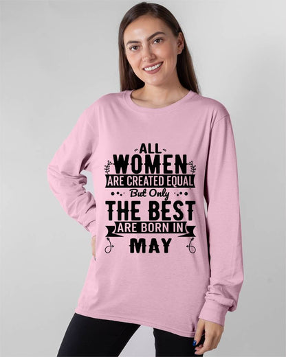 MAY WOMEN ARE THE BEST KIND - FOR WOMEN - TLEE05 (SKU2605-398-05)