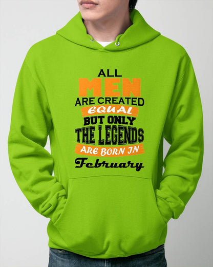 FEBRUARY BORN – ONLY LEGENDS ARE CREATED - FOR MAN - TLEE02 (SKU2606-281-02)