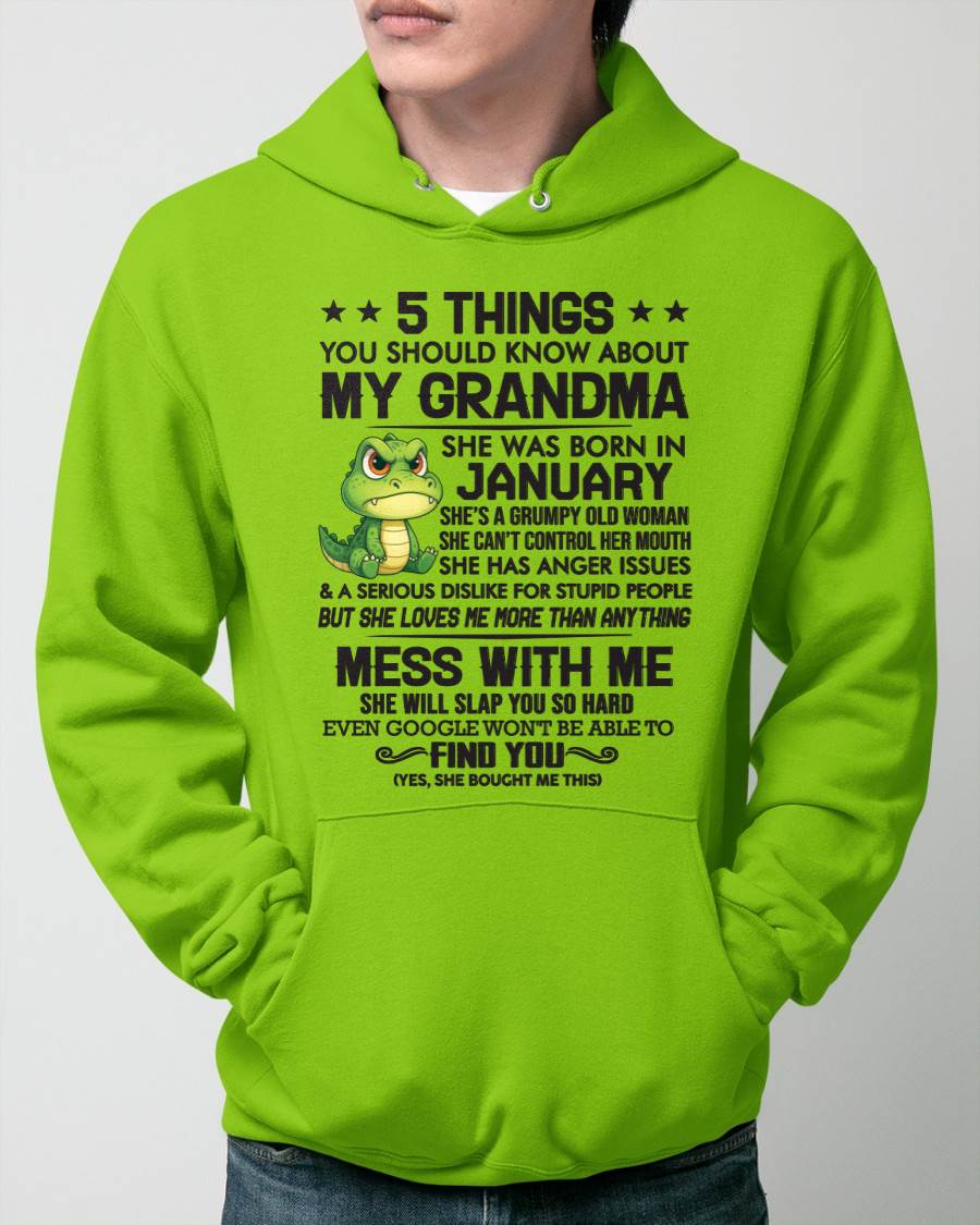 JANUARY GRANDMAS ARE DIFFERENT - FROM GRANDMA - TLEE01 (SKU10-06-01)
