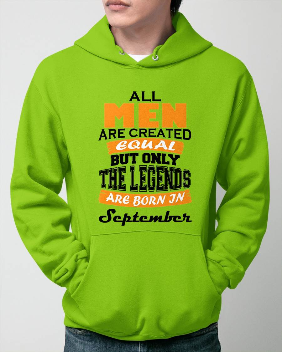 SEPTEMBER BORN – ONLY LEGENDS ARE CREATED - FOR MAN - TLEE09 (SKU2606-281-09)