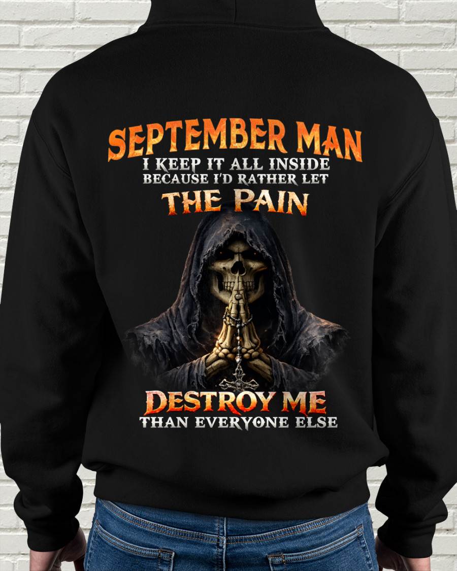 SEPTEMBER MAN THE PAIN DESTROYS ME - FOR MAN - TLEE09 (SKU2606-116-09)