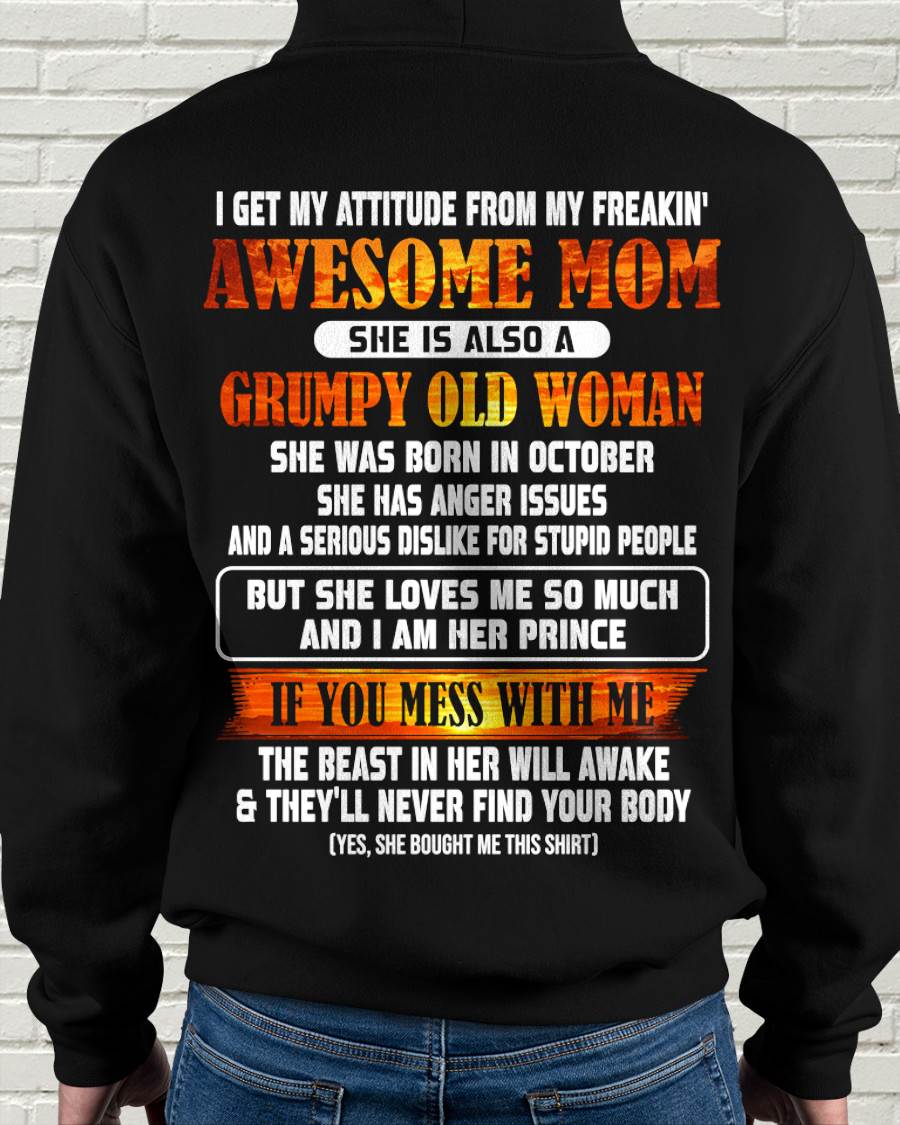 OCTOBER - MESS WITH ME, MEET MY AWESOME MOM - FROM MOM - TLEE10 (SKU2606-142-10)