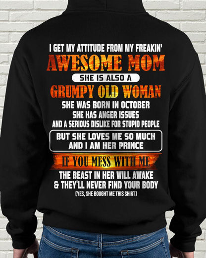 OCTOBER - MESS WITH ME, MEET MY AWESOME MOM - FROM MOM - TLEE10 (SKU2606-142-10)