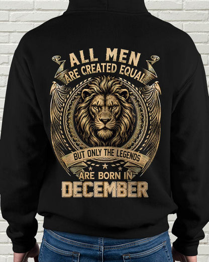 DECEMBER BORN LEGEND SHIRT – LION KING - FOR MAN - TLEE12 (SKU2606-177-12)