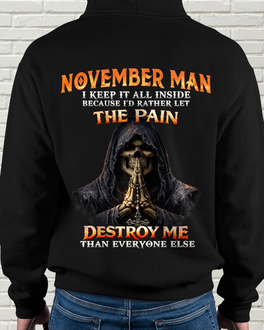 NOVEMBER MAN THE PAIN DESTROYS ME - FOR MAN - TLEE11 (SKU2606-116-11)