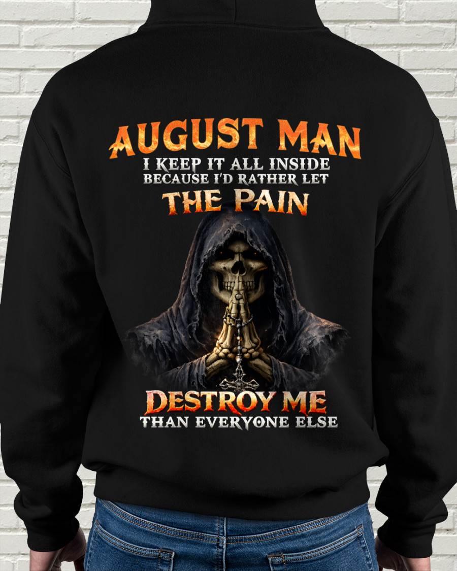 AUGUST MAN THE PAIN DESTROYS ME - FOR MAN - TLEE08 (SKU2606-116-08)