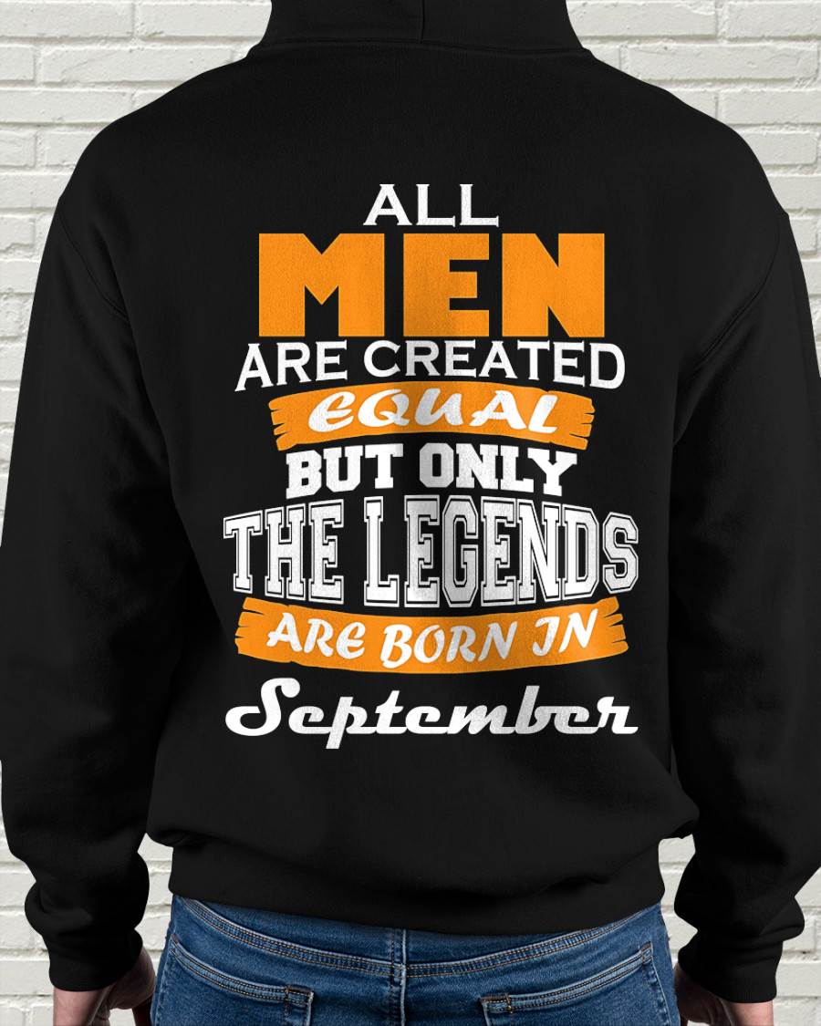 SEPTEMBER MEN ARE BUILT DIFFERENT - FOR MAN - TLEE09 (SKU2604-236-09)