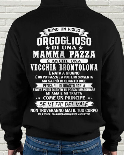 GIUGNO / FIGLIO DI UNA MAMMA PAZZA - REGALO DA MAMMA  - TLEE06 (SKU2606-204-06)