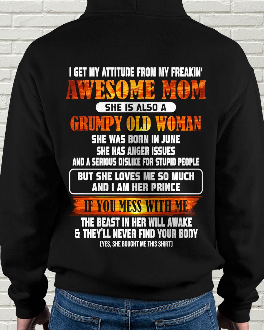 JUNE - MESS WITH ME, MEET MY AWESOME MOM - FROM MOM - TLEE06 (SKU2606-142-06)