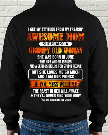 JUNE - MESS WITH ME, MEET MY AWESOME MOM - FROM MOM - TLEE06 (SKU2606-142-06)