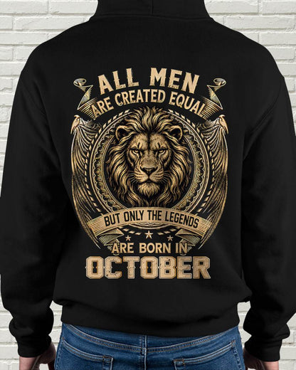 OCTOBER BORN LEGEND SHIRT – LION KING - FOR MAN - TLEE10 (SKU2606-177-10)