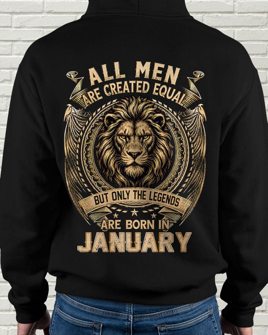 JANUARY BORN LEGEND SHIRT – LION KING - FOR MAN - TLEE01 (SKU2606-177-01)
