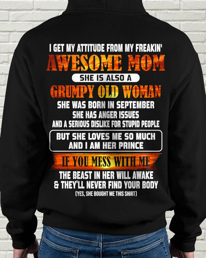 SEPTEMBER - MESS WITH ME, MEET MY AWESOME MOM - FROM MOM - TLEE09 (SKU2606-142-09)