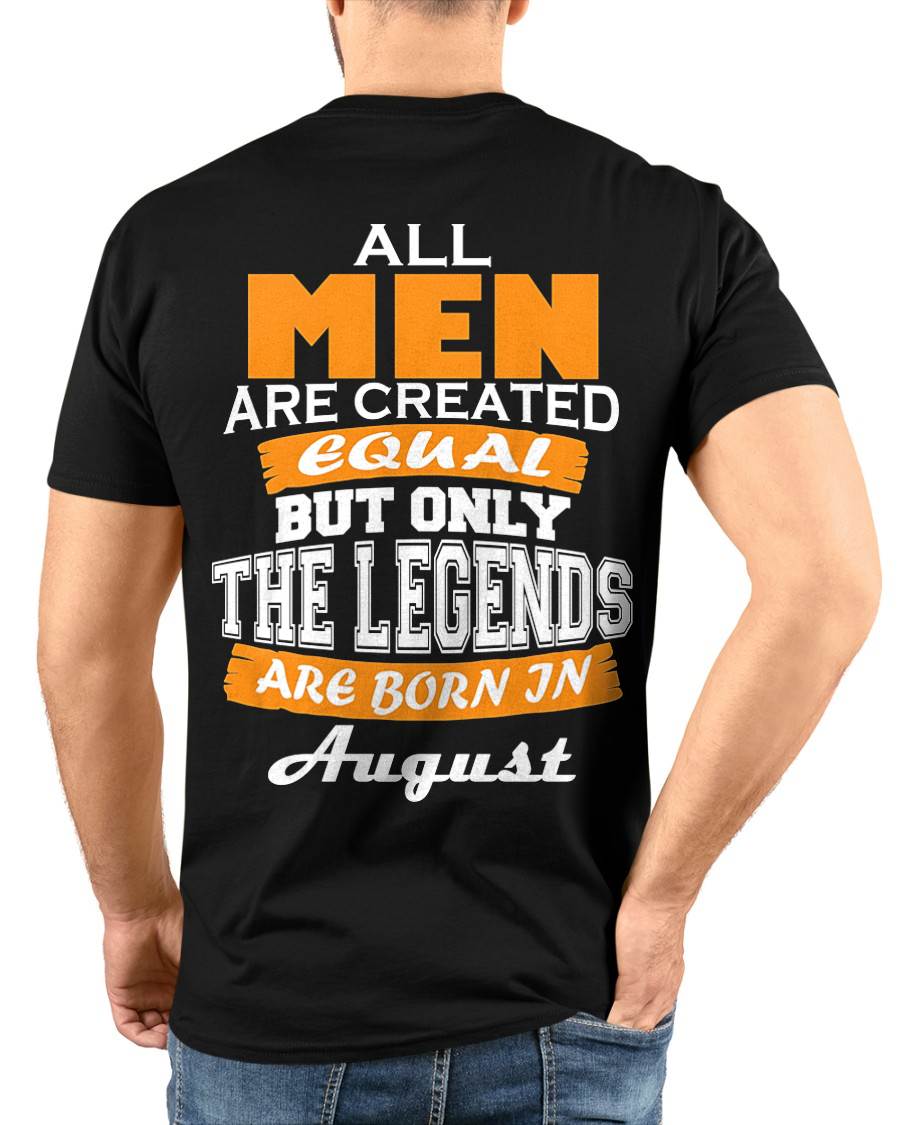 AUGUST MEN ARE BUILT DIFFERENT - FOR MAN - TLEE08 (SKU2604-236-08)