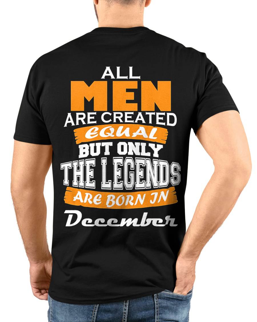 DECEMBER MEN ARE BUILT DIFFERENT - FOR MAN - TLEE12 (SKU2604-236-12)