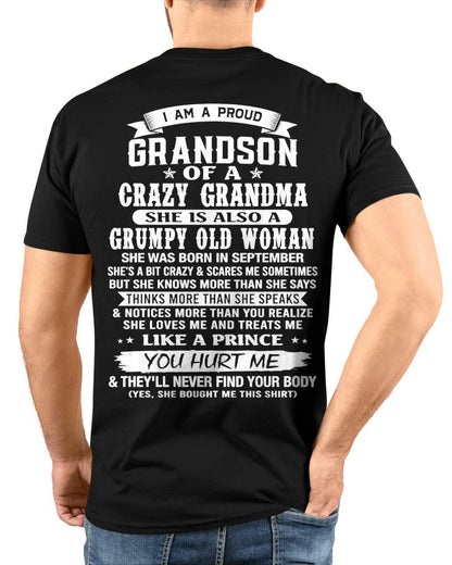 SEPTEMBER - GRANDSON OF A CRAZY GRANDMA - FROM GRANDMA - TLEE09 (SKU2606-274-09)