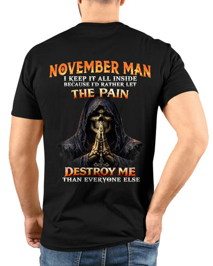 NOVEMBER MAN THE PAIN DESTROYS ME - FOR MAN - TLEE11 (SKU2606-116-11)