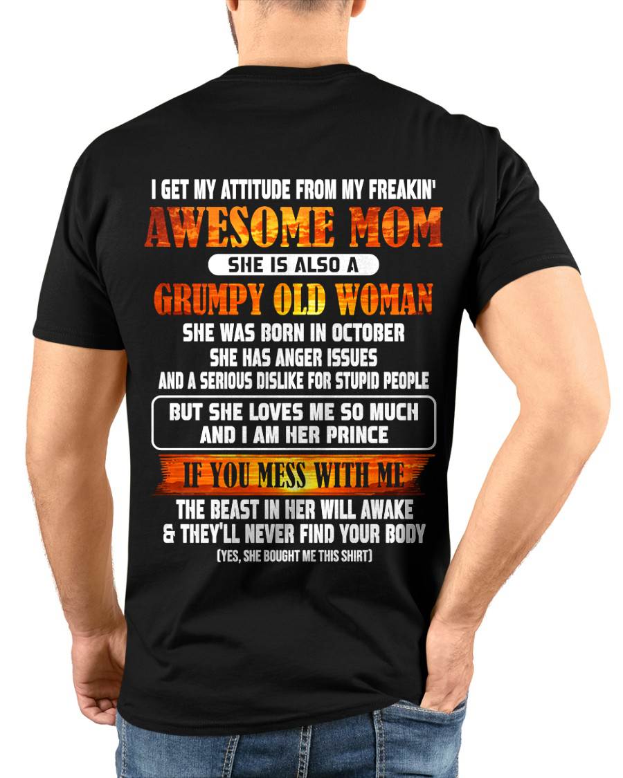OCTOBER - MESS WITH ME, MEET MY AWESOME MOM - FROM MOM - TLEE10 (SKU2606-142-10)