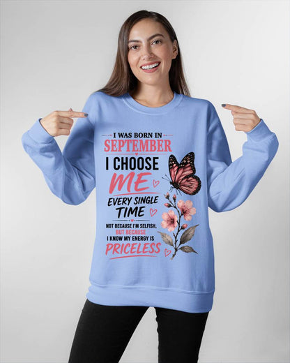 SEPTEMBER QUEEN – I CHOOSE ME EVERY SINGLE TIME - FOR WOMEN - TLEE09 (SKU2606-02-09)
