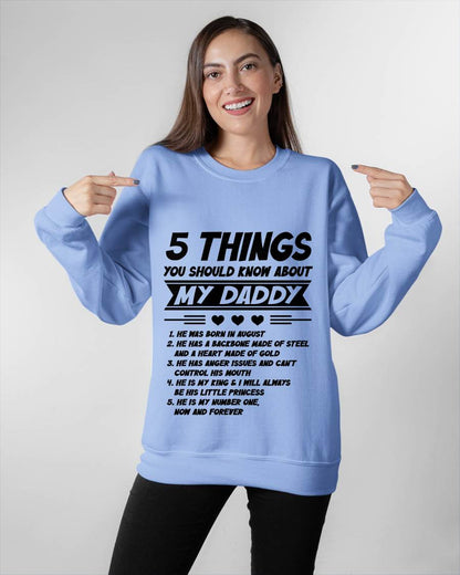 AUGUST - MY NUMBER ONE DAD - FROM DAD - TLEE08 (SKU2606-55-08)