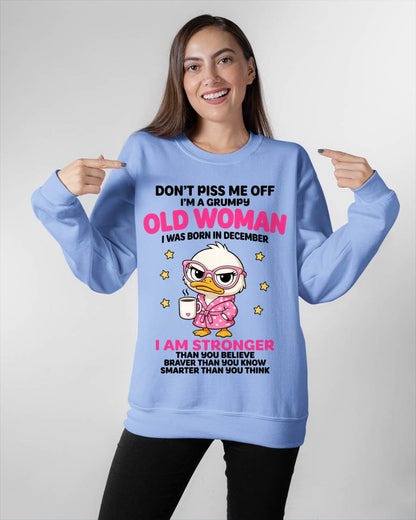 DECEMBER QUEEN WITH A GRUMPY ATTITUDE - FOR WOMEN - TLEE12 (SKU2604-220-12)