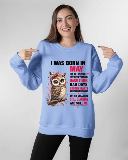 BORN IN MAY – STILL HERE, STILL STANDING - FOR WOMEN - TLEE05 (SKU2605-152-05)