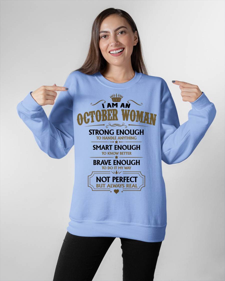 OCTOBER WOMAN – BOLD STRONG REAL - FOR WOMEN - TLEE10 (SKU2605-90-10)