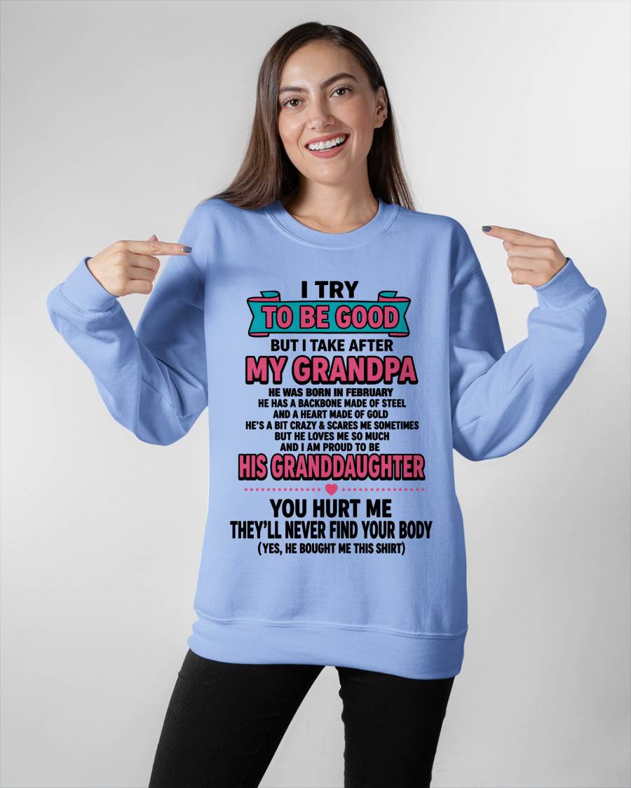 FEBRUARY - I TRY TO BE GOOD BUT I TAKE AFTER MY GRANDPA - FROM GRANDPA - TLEE02 (SKU2606-212-02)