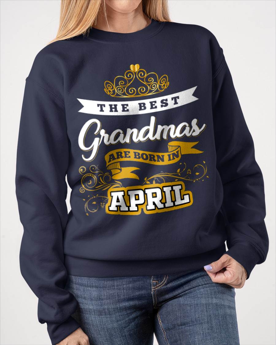 APRIL GRANDMAS ARE THE BEST - FOR WOMEN - TLEE04 (SKU2605-238-04)