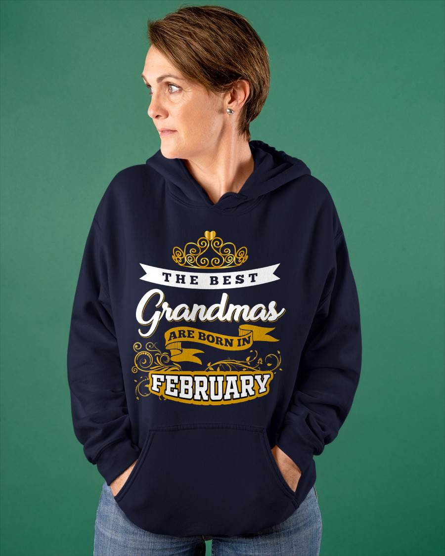 FEBRUARY GRANDMAS ARE THE BEST - FOR WOMEN - TLEE02 (SKU2605-238-02)