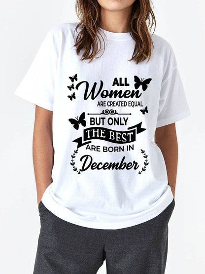DECEMBER – BORN TO BE THE BEST, MADE TO STAND OUT - FOR WOMEN - TLEE12 (SKU2603-296-12)