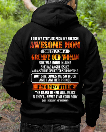 JUNE - MESS WITH ME, MEET MY AWESOME MOM - FROM MOM - TLEE06 (SKU2606-142-06)