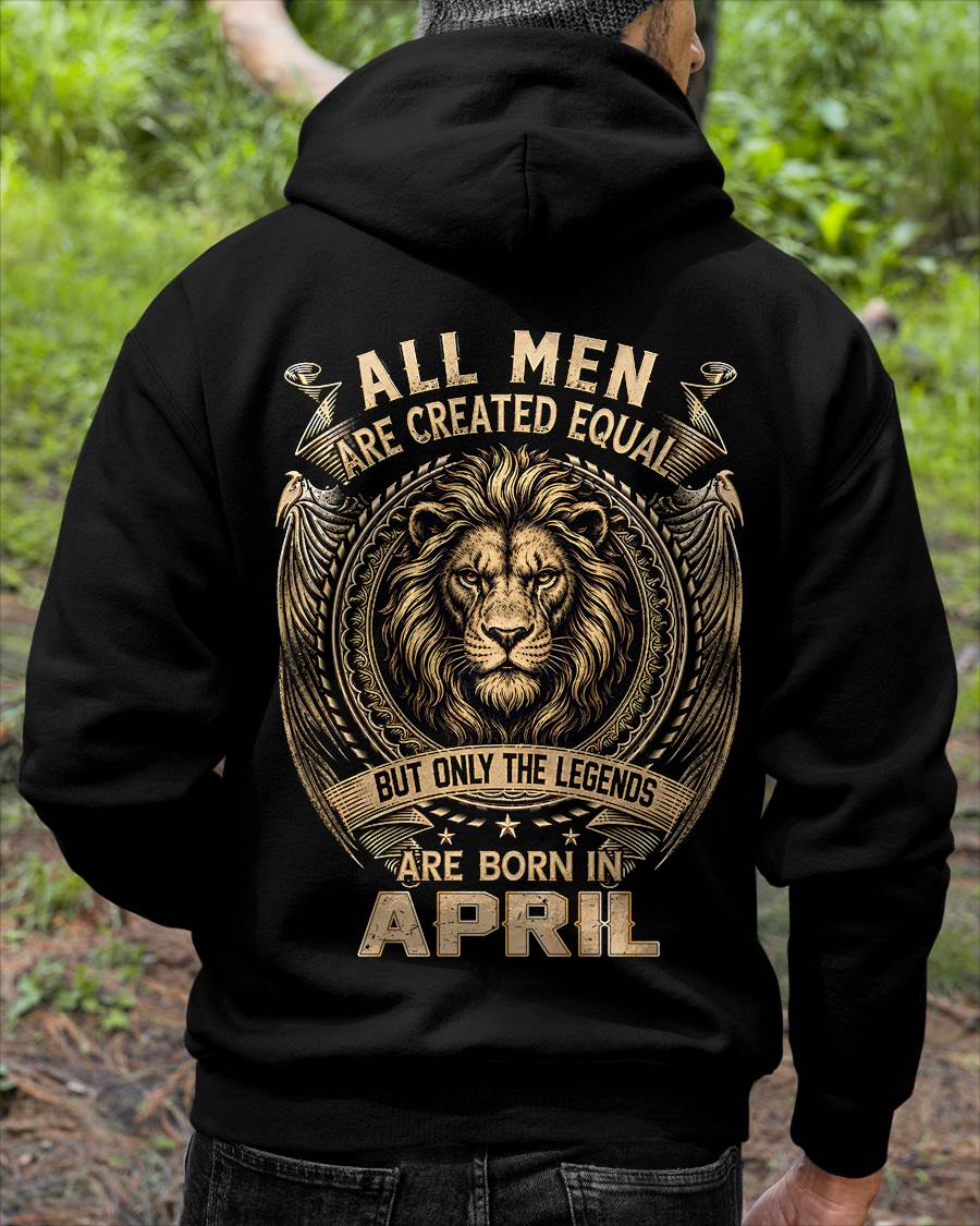 APRIL BORN LEGEND SHIRT – LION KING - FOR MAN - TLEE04 (SKU2606-177-04)